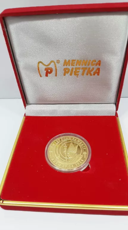 JAN PAWEŁ II - ŚWIĘTY - MENNICA PIĘTKA