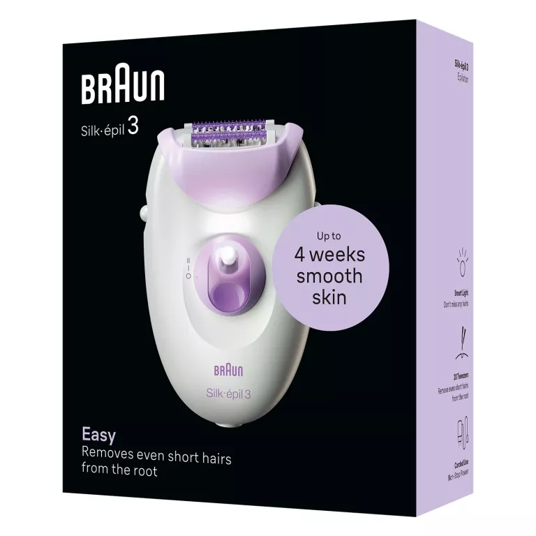 DEPILATOR BRAUN SILK-ÉPIL 3 3-170