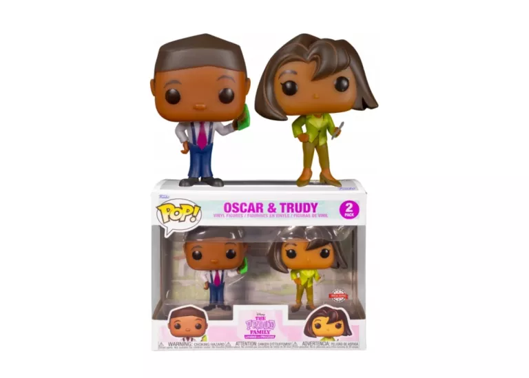 FIGURKA FUNKO POP DISNEY PROUD FAMILY 2-PACK OSCAR & TRUDY EXCLUSIVE DWUPA