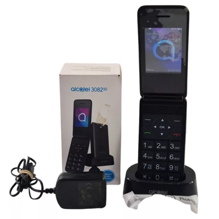 TELEFON TELEFON ALCATEL Z KLAPKĄ 3082X SZARY