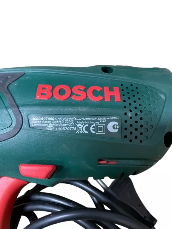 WIERTARKA BOSCH PSB 500 RA WALIZKA