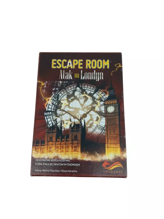 ESCAPE ROOM ATAK NA LONDYN WYD.II - MARTINO CHIACCHIERA, SILVANO SORRENTIN