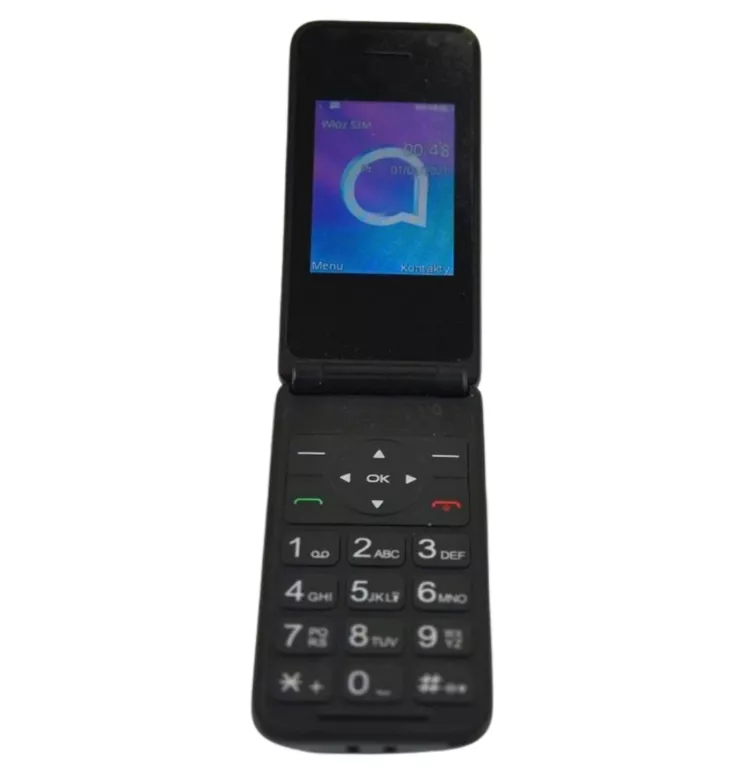 TELEFON TELEFON ALCATEL Z KLAPKĄ 3082X SZARY