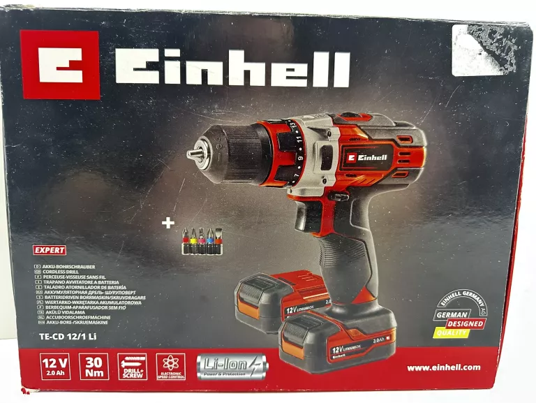 WKRĘTARKA EINHELL TE-CD 12/1 LI