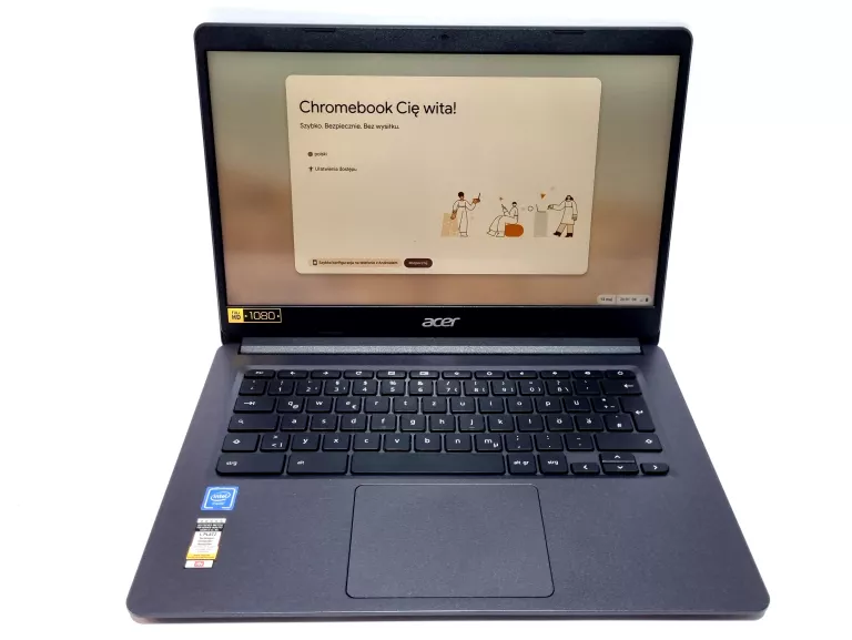 ACER CHROMEBOOK 314 LTE C933LT CELERON N4120/RAM: 8GB/EMMC:128GB/CHROME OS