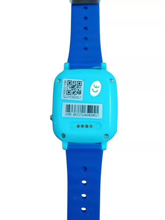 ZEGAREK SMARTWATCH NIEBIESKI Z KAMERĄ