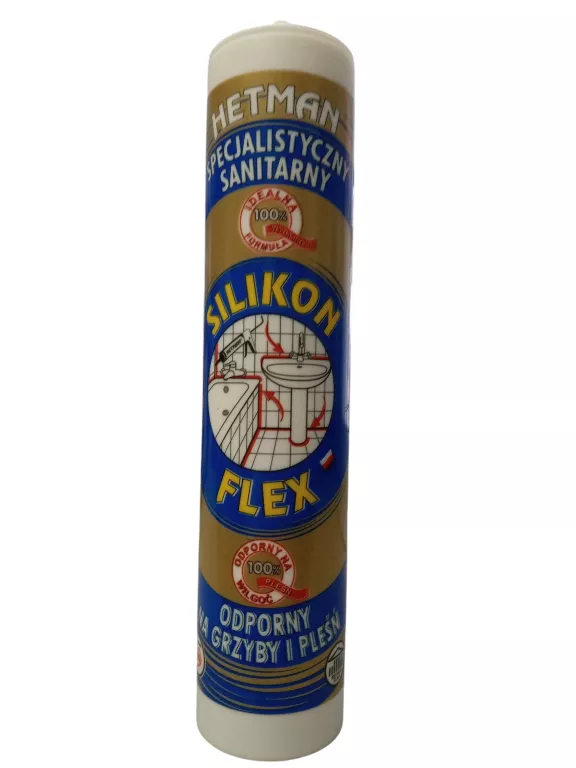 SILIKON SANITARNY BIAŁY 300ML. FLEX