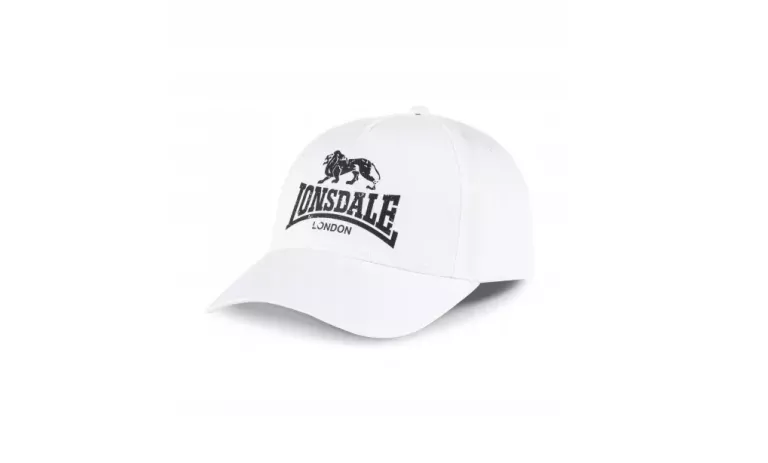 LONSDALE CZAPKA Z DASZKIEM BIAŁY ROZMIAR UNIWERSALNY