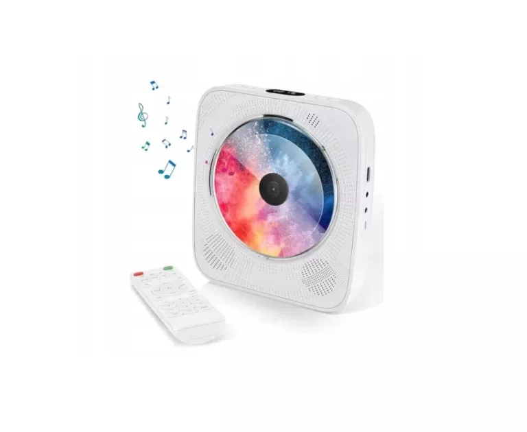 PRZENOŚNY ODTWARZACZ CD GŁOŚNIK BLUETOOTH/AUX/FM/USB