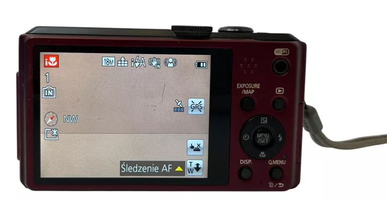 PANASONIC LUMIX DMC-TZ40 18MPX 20X ZOOM WIFI 1080P DOTYK