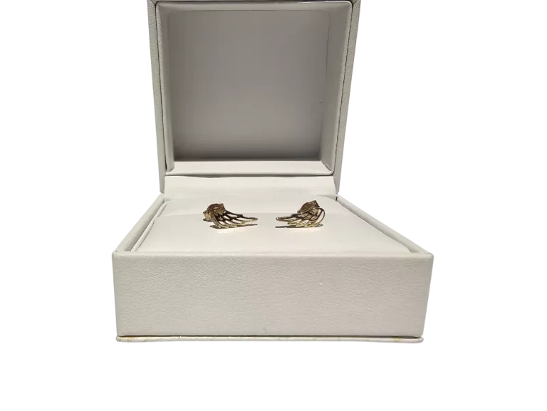 ZŁOTE KOLCZYKI SKRZYDŁA 585 0,88G