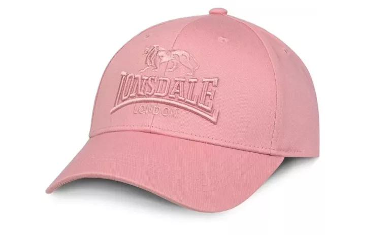 LONSDALE CZAPKA Z DASZKIEM RÓŻOWY ROZMIAR UNIWERSALNY