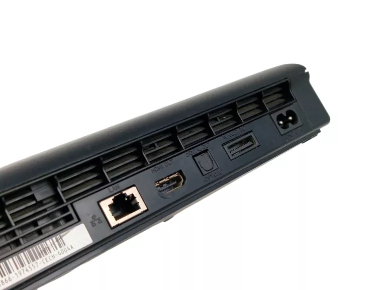 KONSOLA SONY PLAYSTATION 3 (PS3) SUPER SLIM CECH-4004A 12 GB + PAD/8 GIER