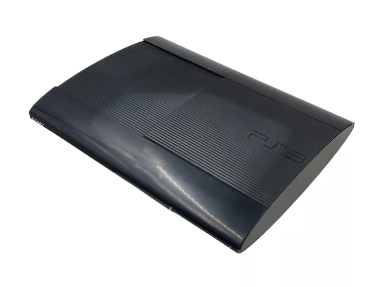 KONSOLA SONY PLAYSTATION 3 (PS3) SUPER SLIM CECH-4004A 12 GB + PAD/8 GIER