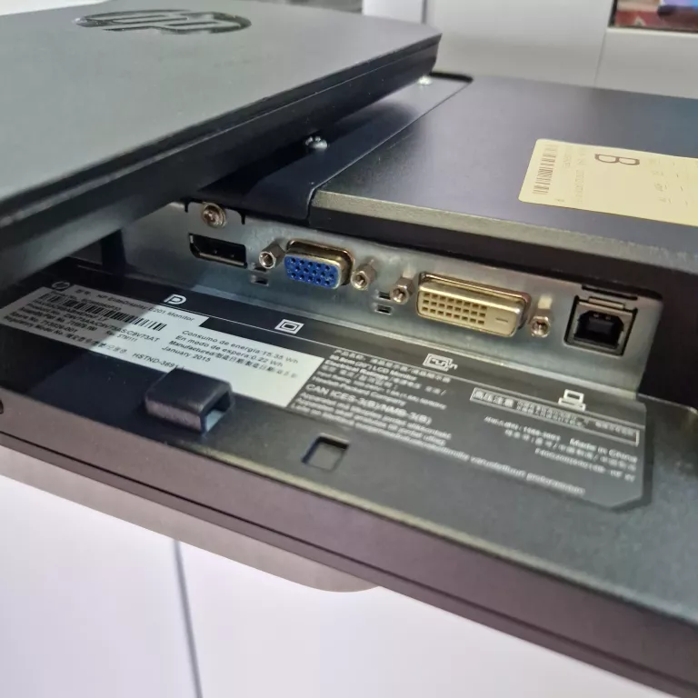 MONITOR HP ELITEDISPLAY E201, 20", LED, TN, 1600X900, DVI, VGA, DPORT