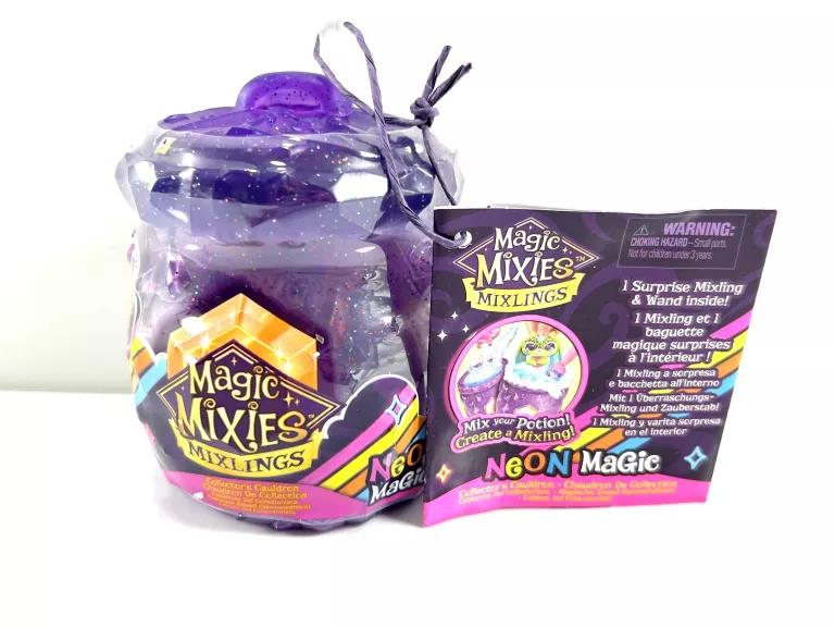NEON MAGIC MIXIES MAGICZNY KOCIOŁEK FIGURKA NIESPODZIANKA RÓŻDŻKA