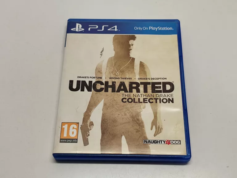 GRA NA PS4 UNCHARTED THE NATHAN DRAKE COLLECTION