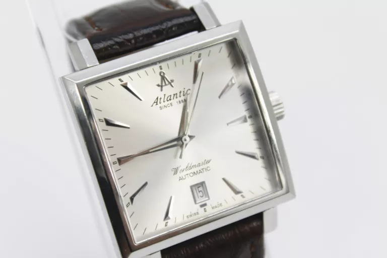ZEGAREK MĘSKI ATLANTIC WORLDMASTER SQUARE AUTOMATIC 54750.41.21