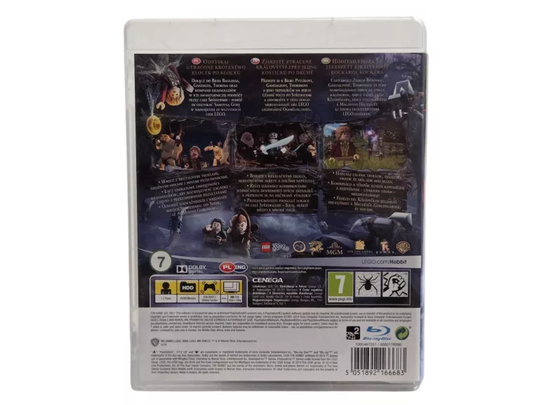 GRA NA PS3 LEGO THE HOBBIT