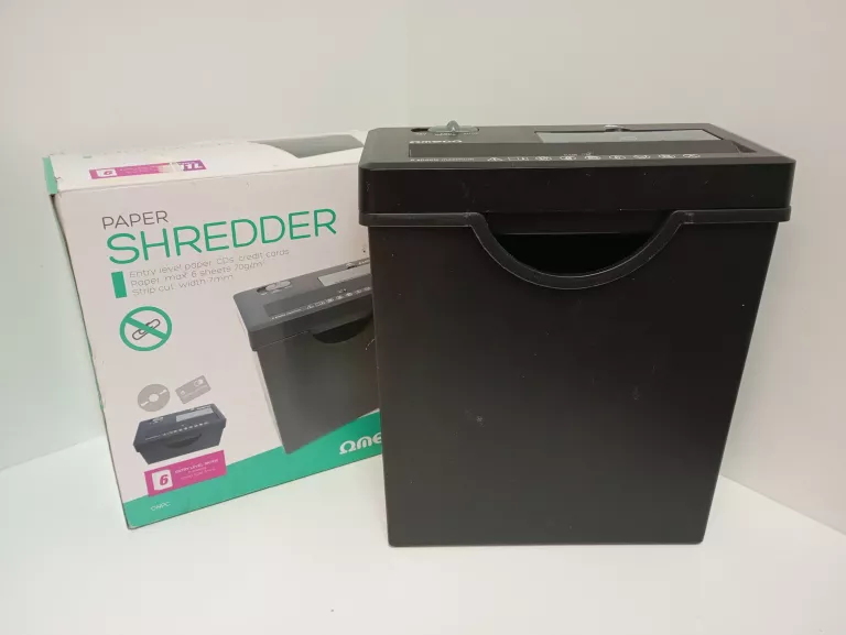NISZCZARKA DO PAPIERU OMEGA SHREDDER