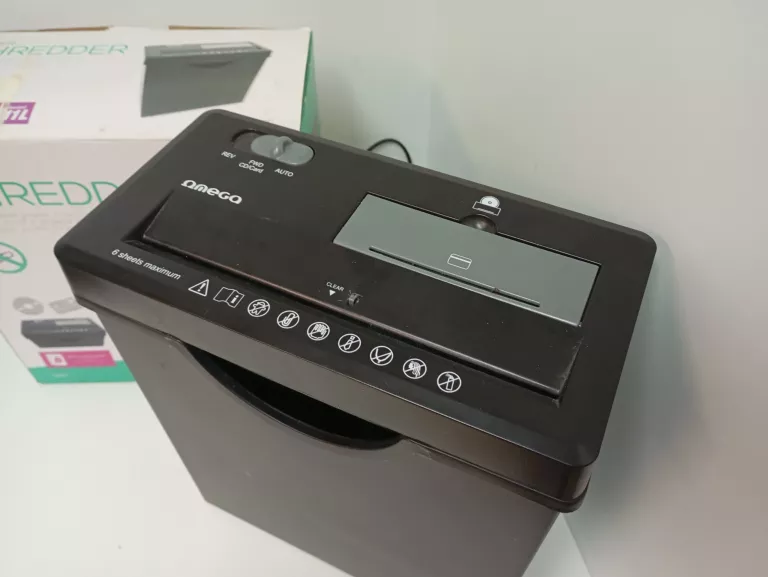 NISZCZARKA DO PAPIERU OMEGA SHREDDER