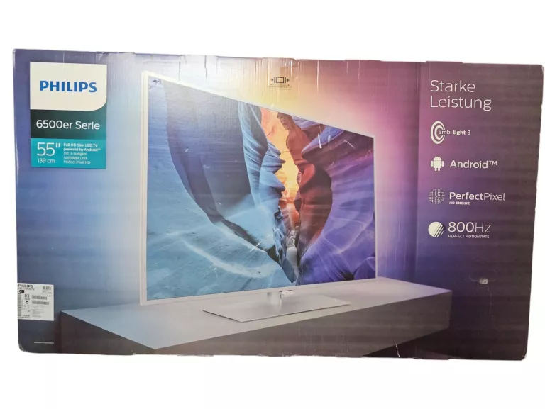 TELWIZOR PHILIPS 55PFT6550 ANDROID TV PILOT QWERTY 55"