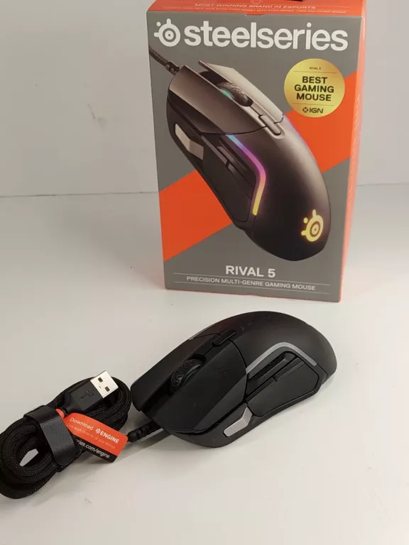 MYSZKA PRZEWODOWA STEELSERIES RIVAL 5 POLECAM!