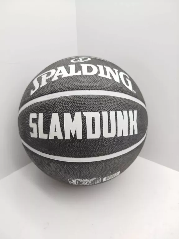 SPALDING SLAM DUNK BLACK PIŁKA DO KOSZYKÓWKI ROZMIAR 7