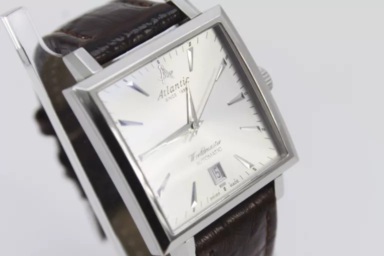 ZEGAREK MĘSKI ATLANTIC WORLDMASTER SQUARE AUTOMATIC 54750.41.21