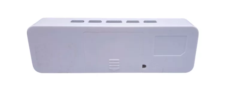 RADIO BUDZIK ZEGAR TECH ALARM BIAŁY