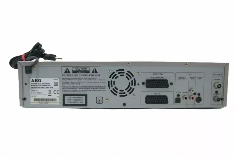 NAGRYWARKA VHS/DVD AEG DVD-R 4509 VCR PILOT