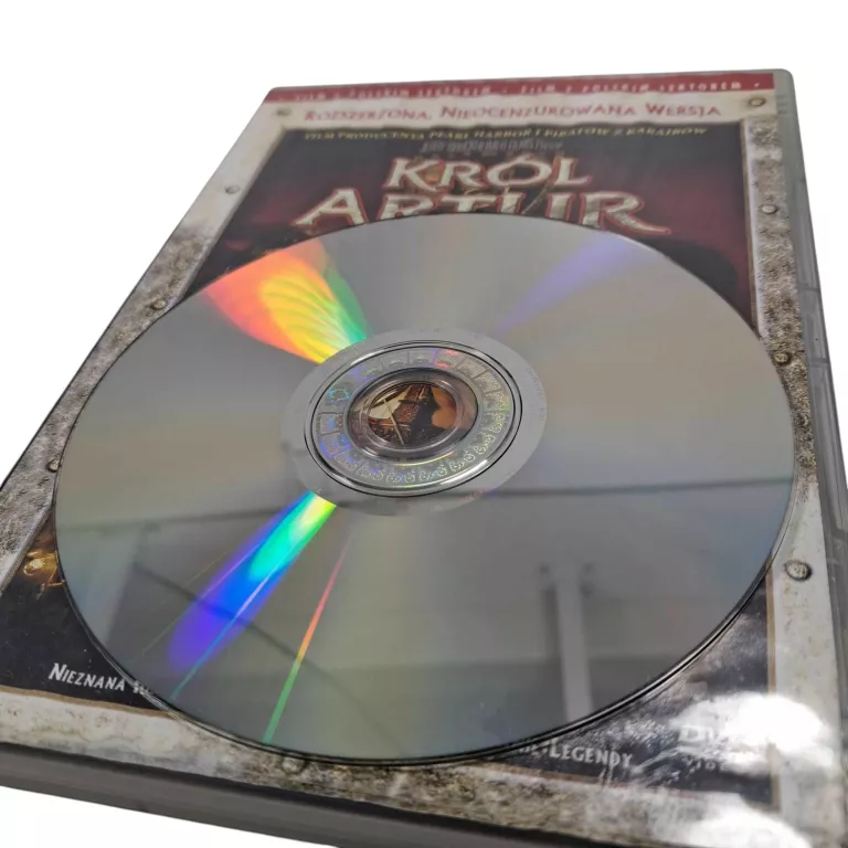 PŁYTA DVD KRÓL ARTUR WERSJA REŻYSERKA