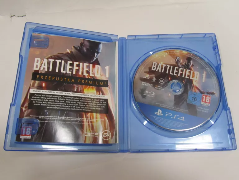 BATTLEFIELD 1 GRA PS4
