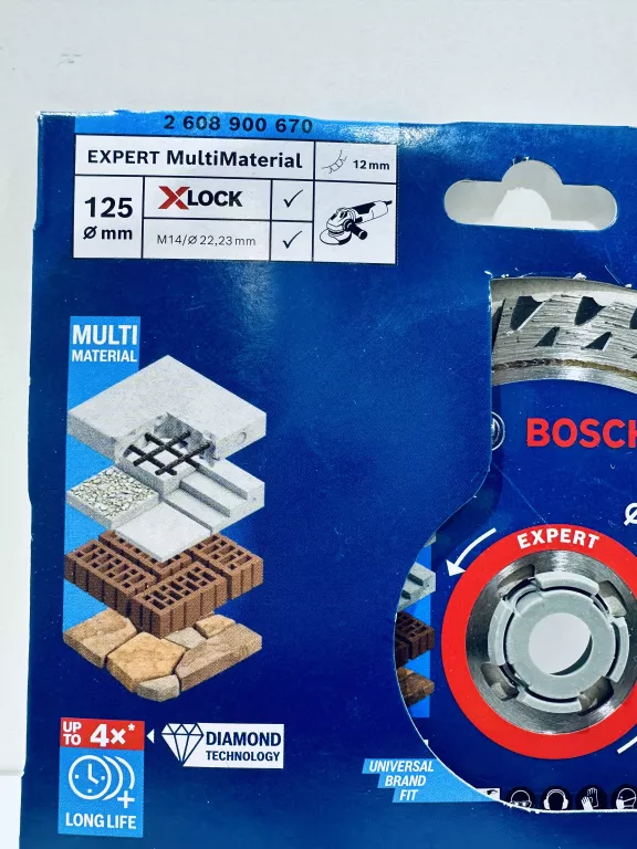 TARCZA DIAMENTOWA DO PŁYTEK 125 X 22.23 MM BOSCH 2 608 900 670