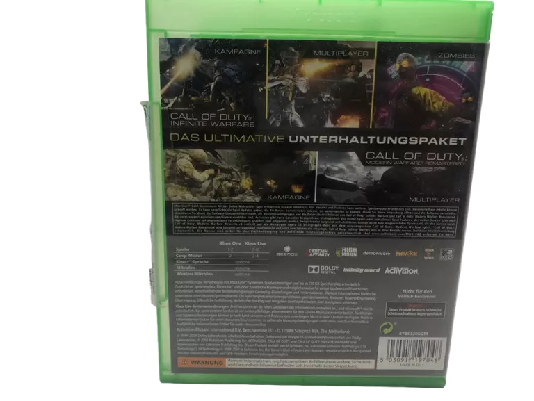 CALL OF DUTY INFINITE WARFARE XBOX ONE