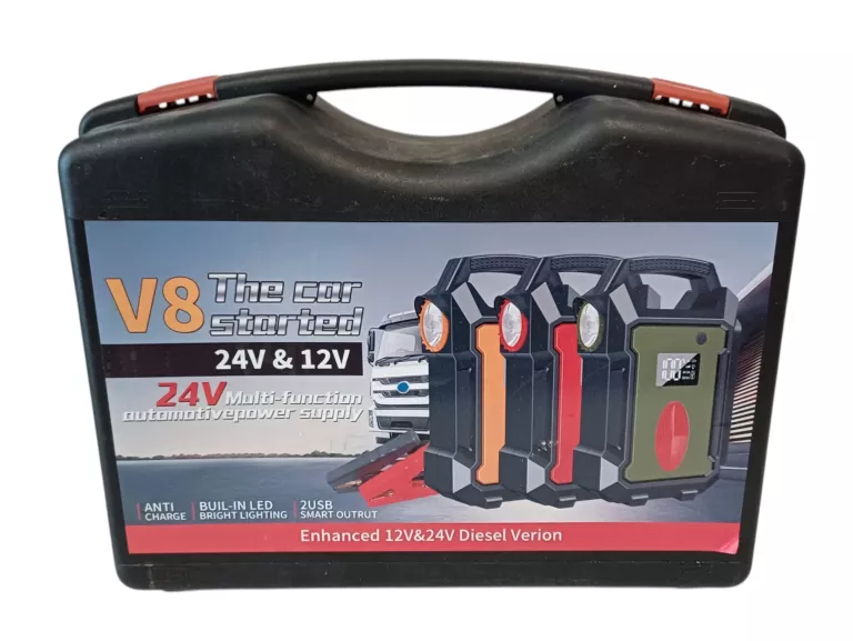 URZĄDZENIE ROZRUCHOWE BOOSTER POWERBANK 12V/24V