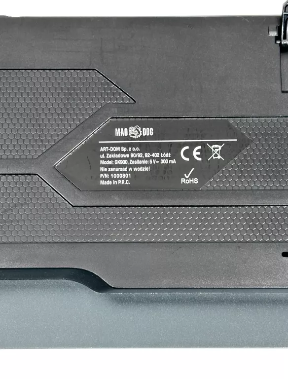 KLAWIATURA MECHANICZNA MAD DOG GK900 RGB OUTEMU BROWN