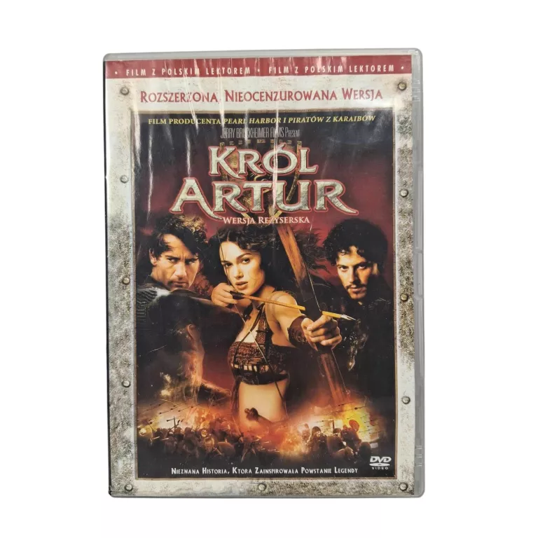PŁYTA DVD KRÓL ARTUR WERSJA REŻYSERKA
