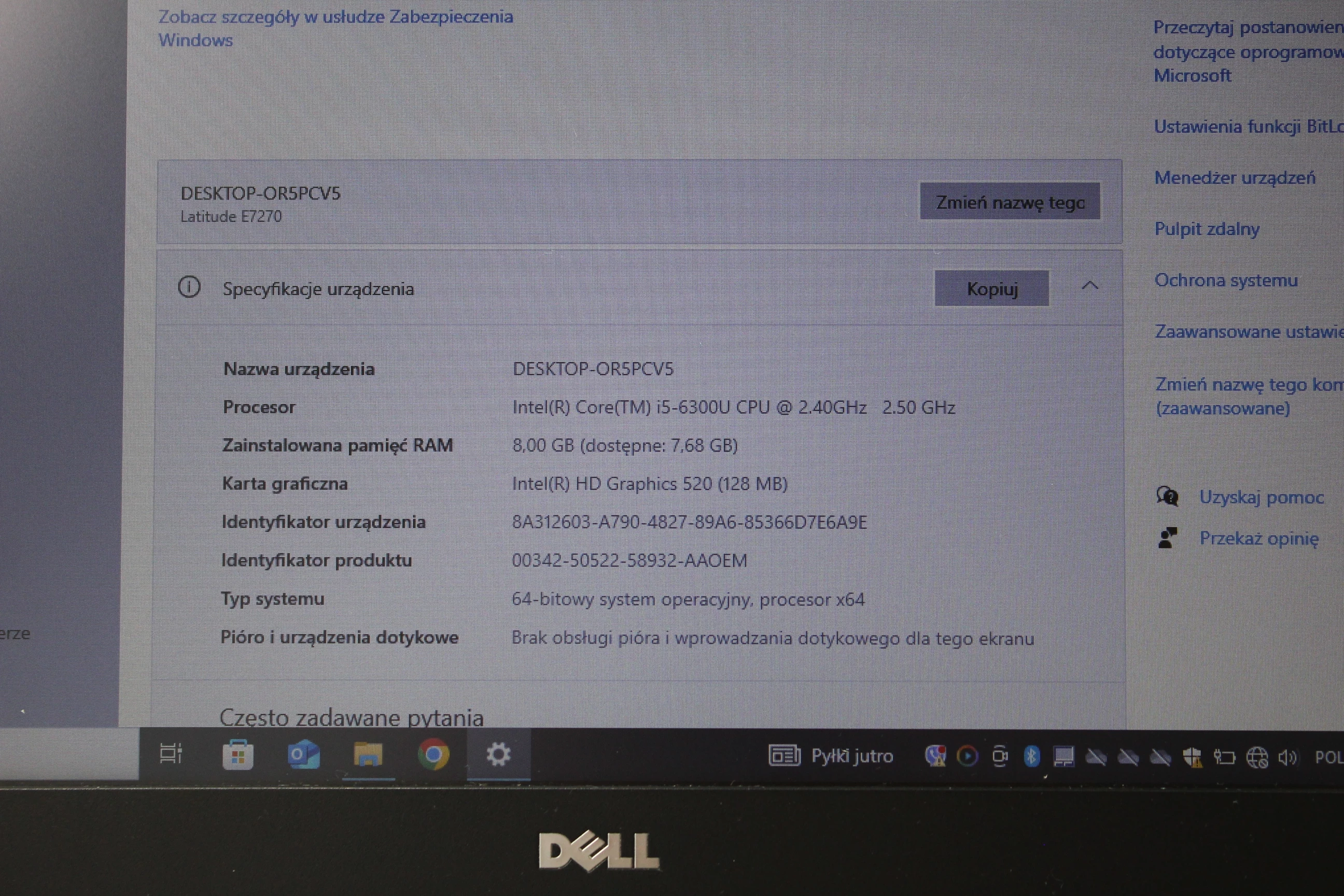 laptop-dell-latitude-e7270-pojemnosc-dysku-256