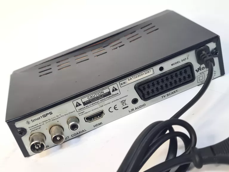 DEKODER DVB-T2 SMART GPS