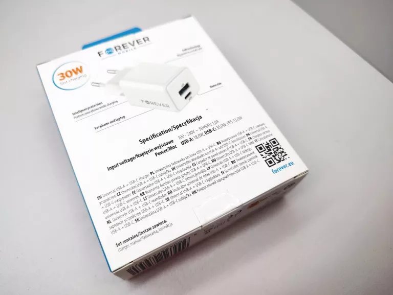 ladowarka-forever-30w-ean-gtin-5900495479570