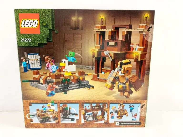 LEGO MINECRAFT 21272 RING FOREST SEAT / RING W LEŚNYM DWORZE