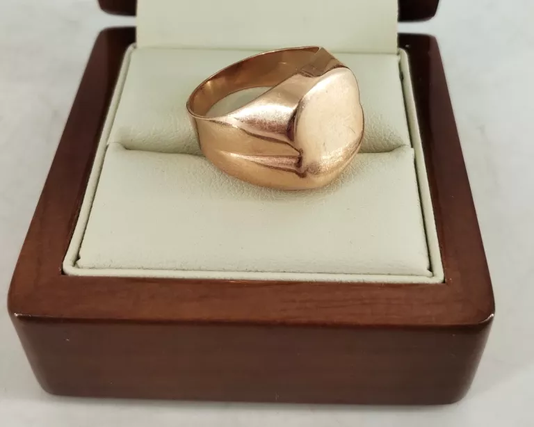 PIĘKNY ZŁOTY SYGNET 7.23G 583 R.17