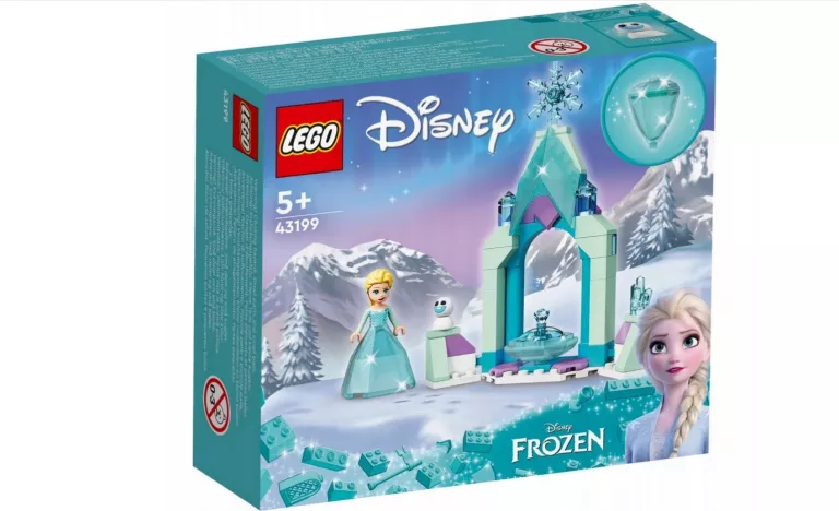 LEGO 43199 - DISNEY - FROZEN - KRAINA LODU - DZIEDZINIEC ZAMKU ELZY OPIS!