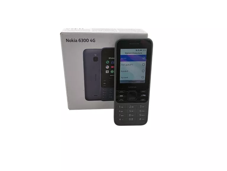 TELEFON NOKIA 6300 4G LTE 0,5/4GB 2,4" 1500MAH
