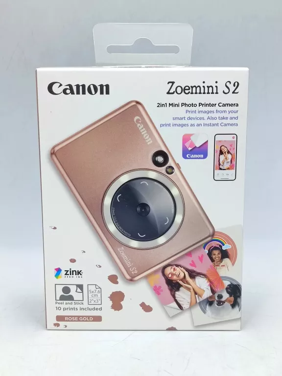 APARAT CANON ZOEMINI S2 STAN PEDANTYCZNY!