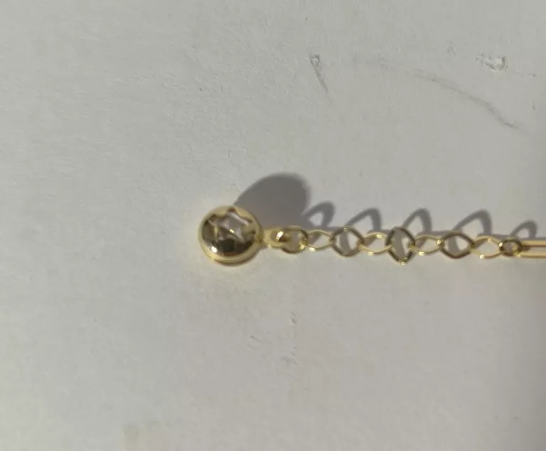 ZŁOTA BRANSOLETKA 2,33G 585 REGULOWANA 17-19CM Z KWADRATAMI
