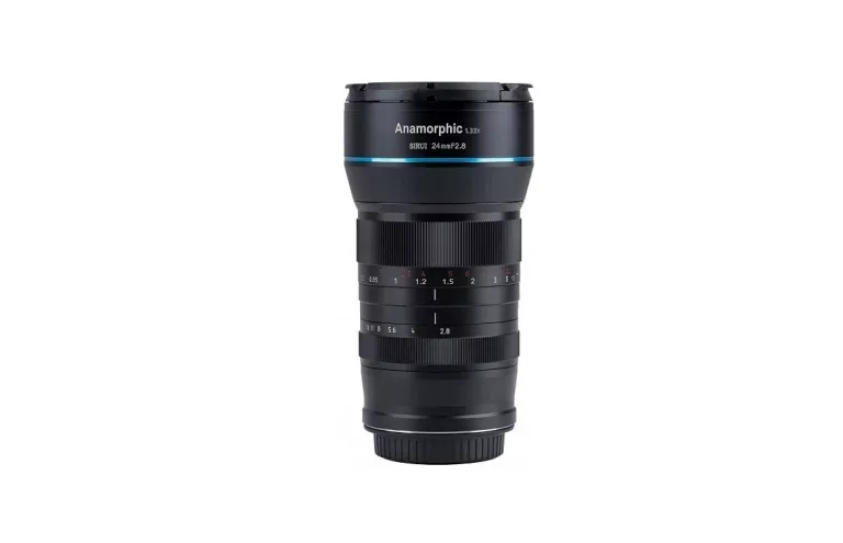 OBIEKTYW ANAMORFICZNY SIRUI CANON 24MM F2.8 EF-M MOUNT 74MM KINOWY CZARNY