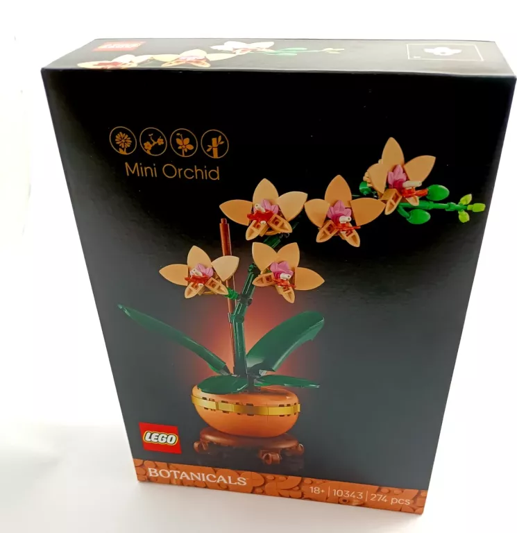 KLOCKI LEGO MAŁA ORCHIDEA 10343