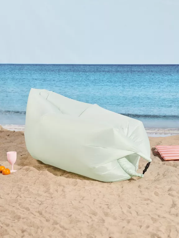 NADMUCHIWANA ROZKŁADANA SOFA LAZY BAG AIR NA PLAŻE FOTEL MATERAC